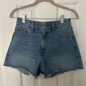 Abercrombie & Fitch Cutoff Jean Shorts